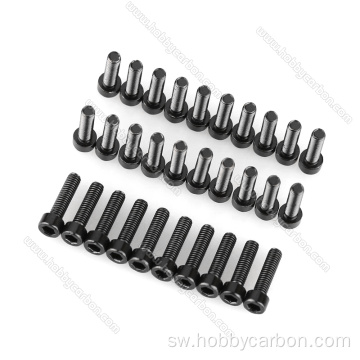 M3 aluminium alloy anodized screws rangi